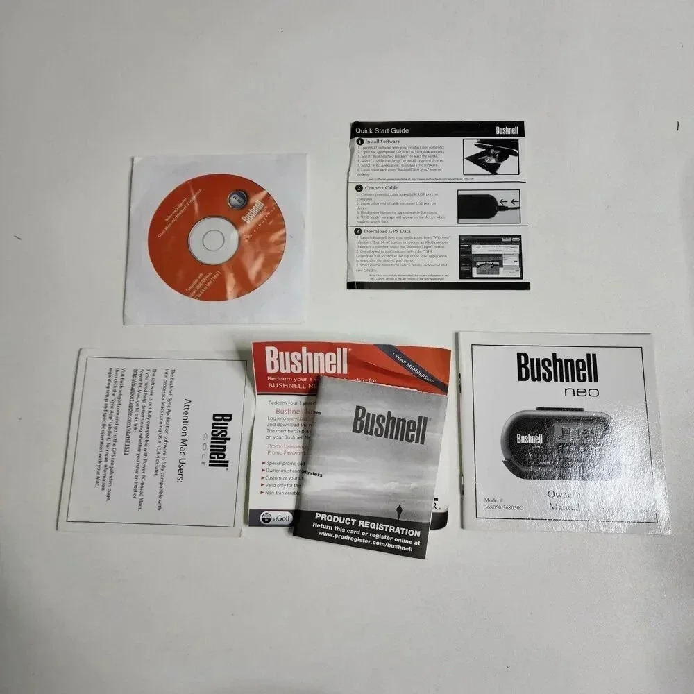 Bushnell Rangefinder Neo 368050 Handheld New Open Box - Picture 7 of 8